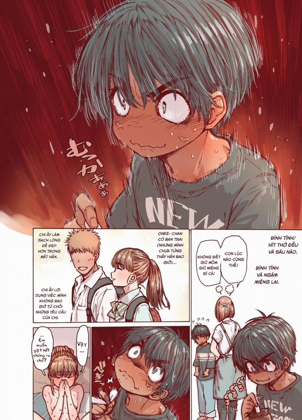 Giúp chị gái cạo lông bím Oneshot trang 15