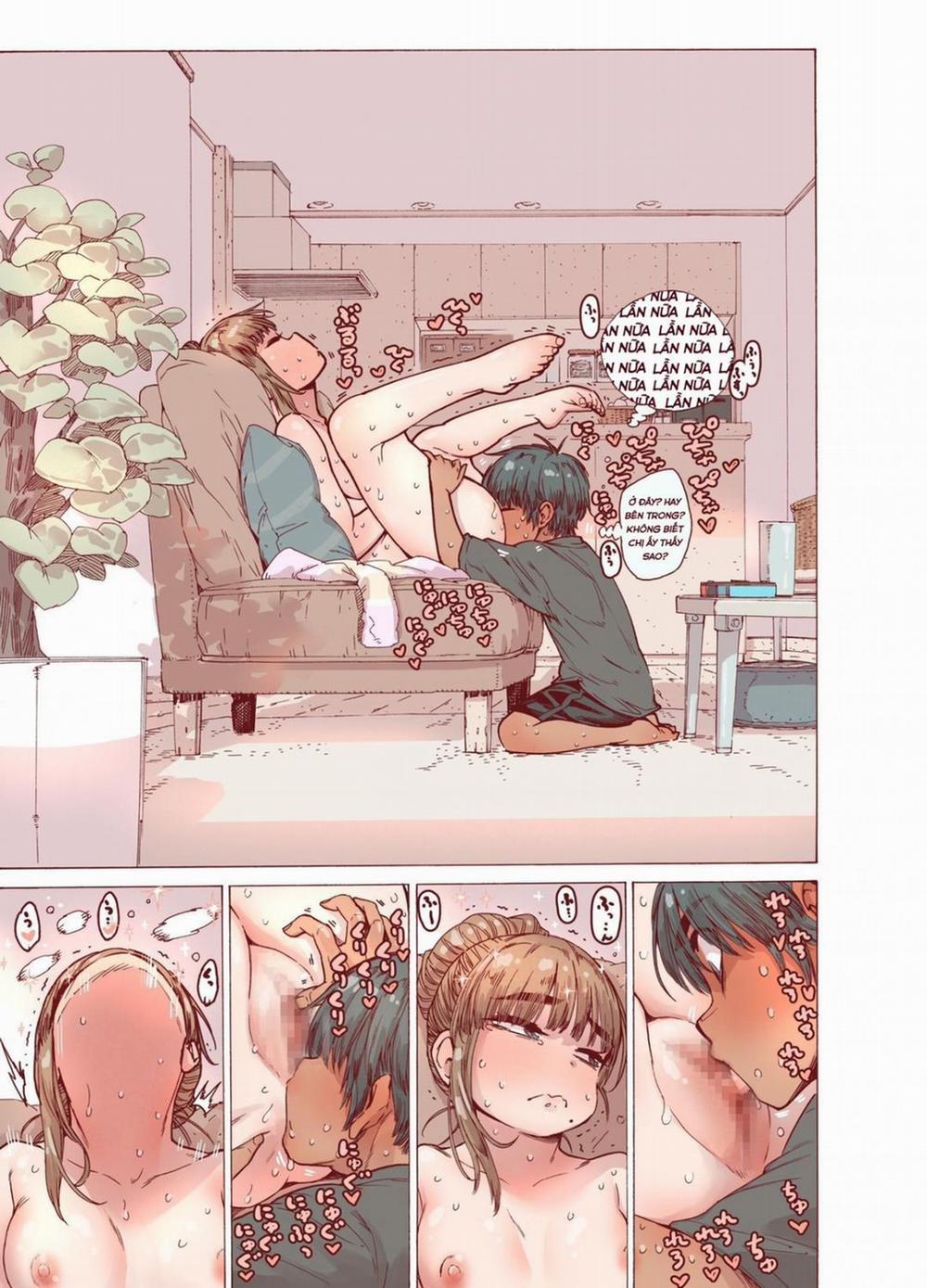 Giúp chị gái cạo lông bím Oneshot trang 23