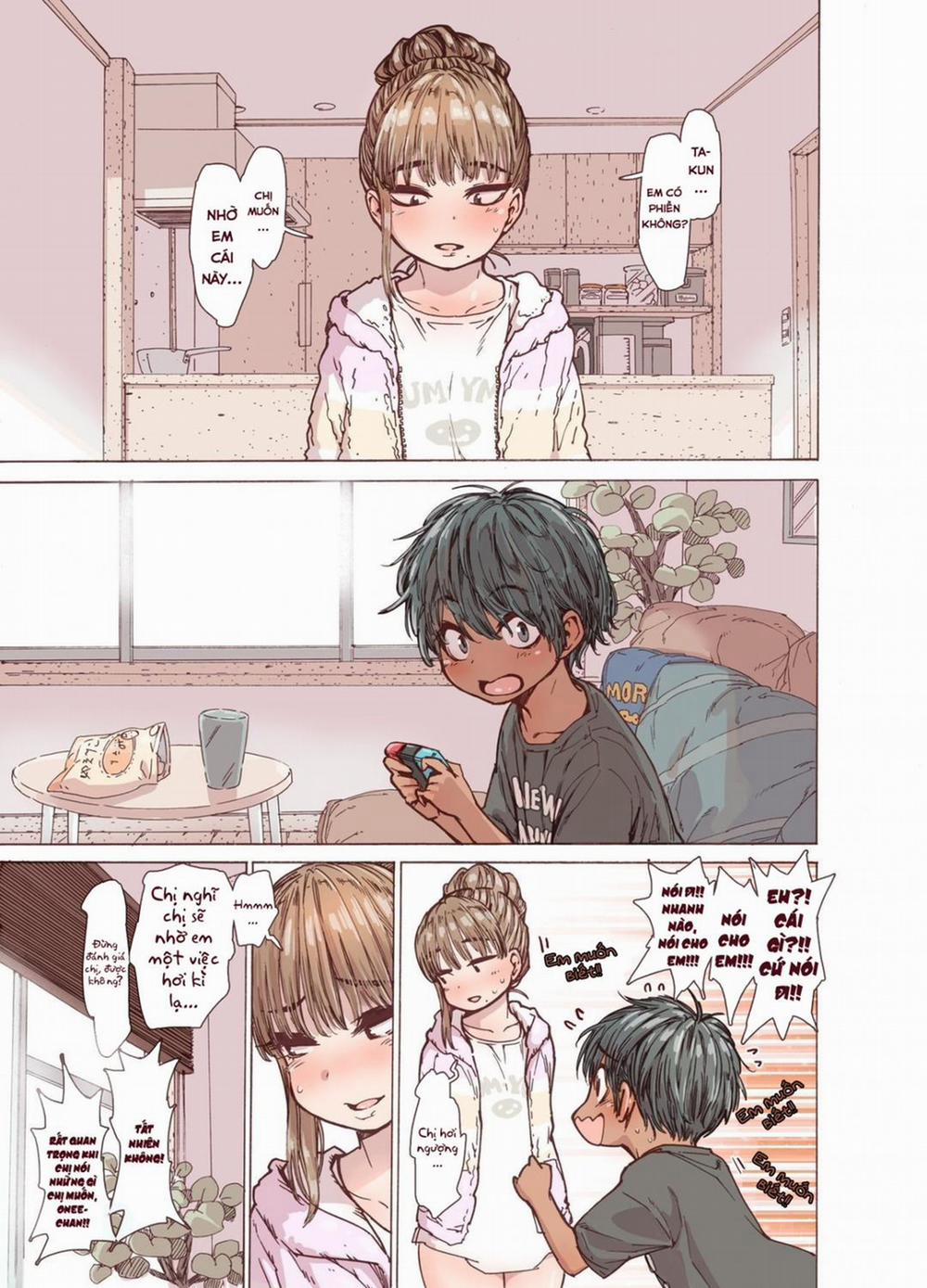 Giúp chị gái cạo lông bím Oneshot trang 4