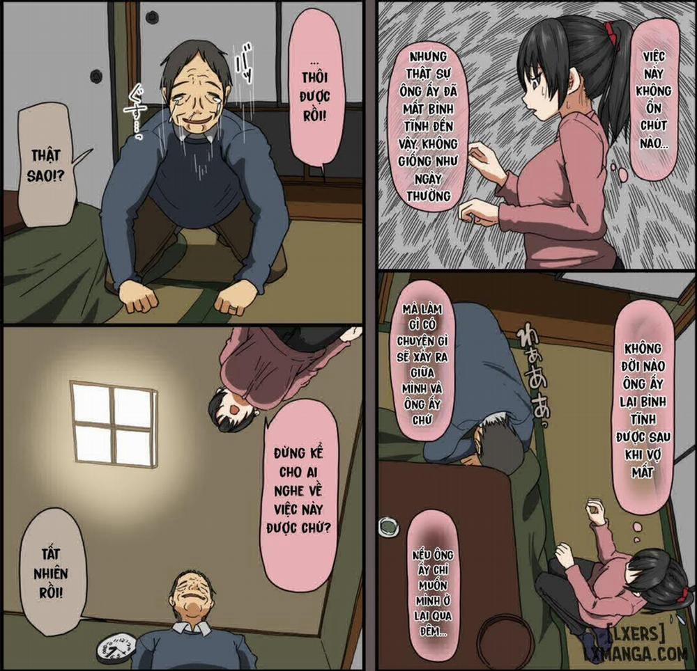 Giúp lão quản lý vợ vừa qua đời Oneshot trang 9