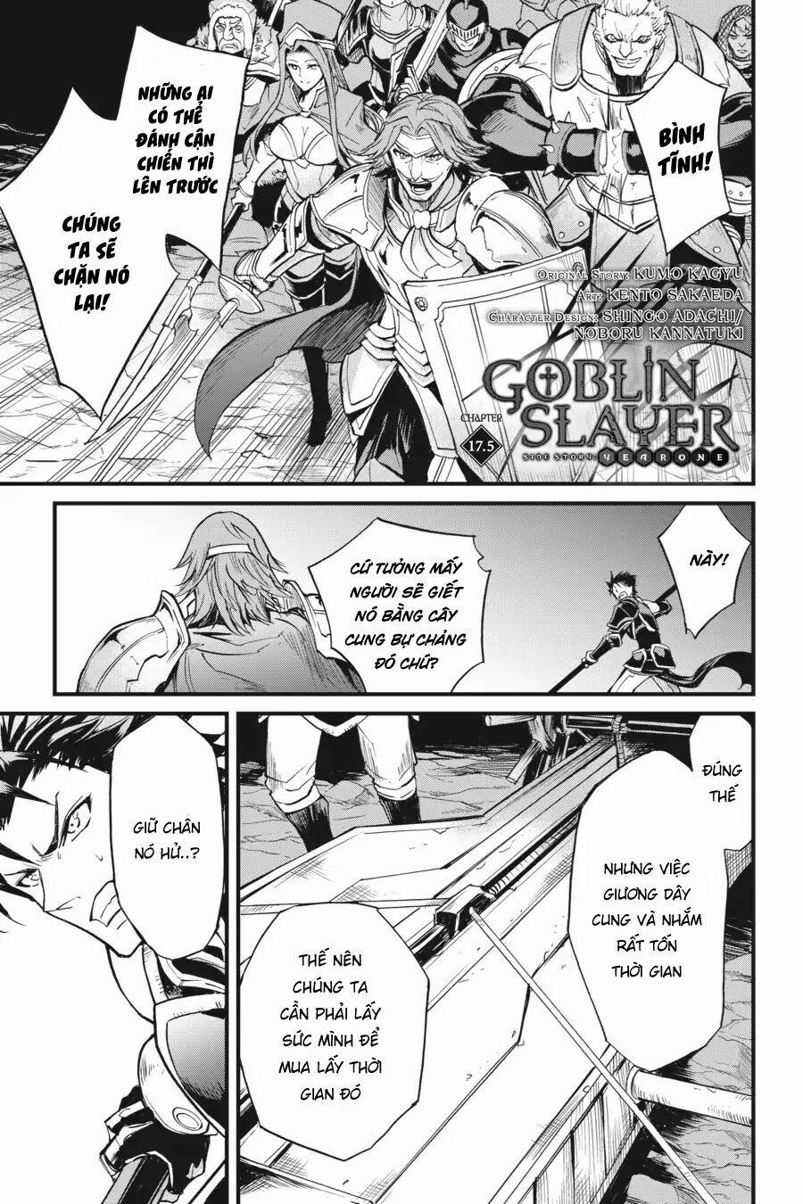 Goblin Slayer Gaiden: Year One 18 trang 1