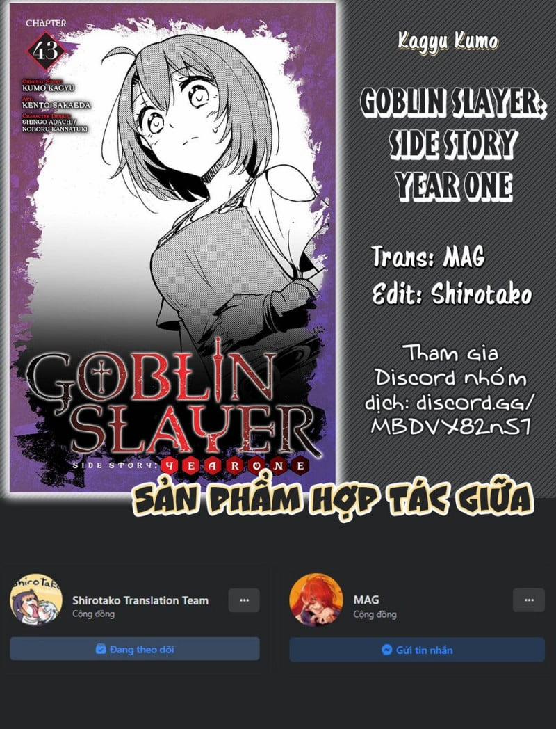 Goblin Slayer Gaiden: Year One 43 trang 0