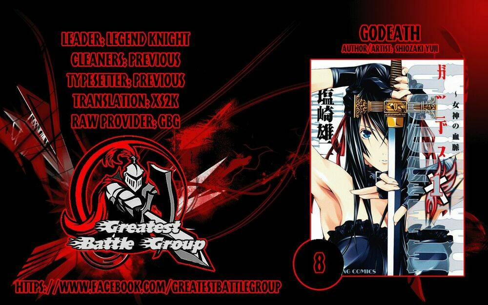 Godeath - Megami No Ketsumyaku 8 trang 0