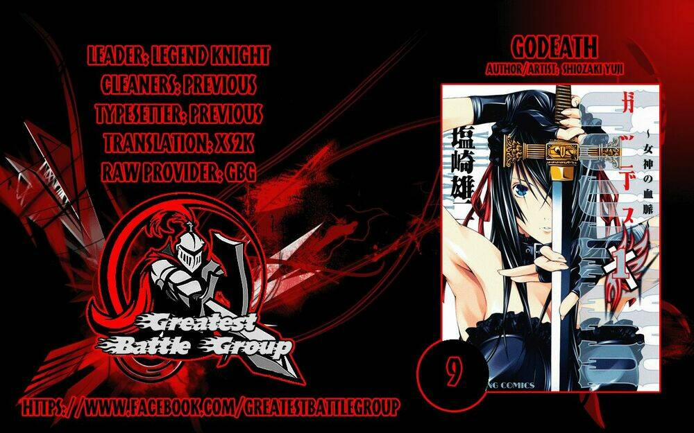 Godeath - Megami No Ketsumyaku 9 trang 0