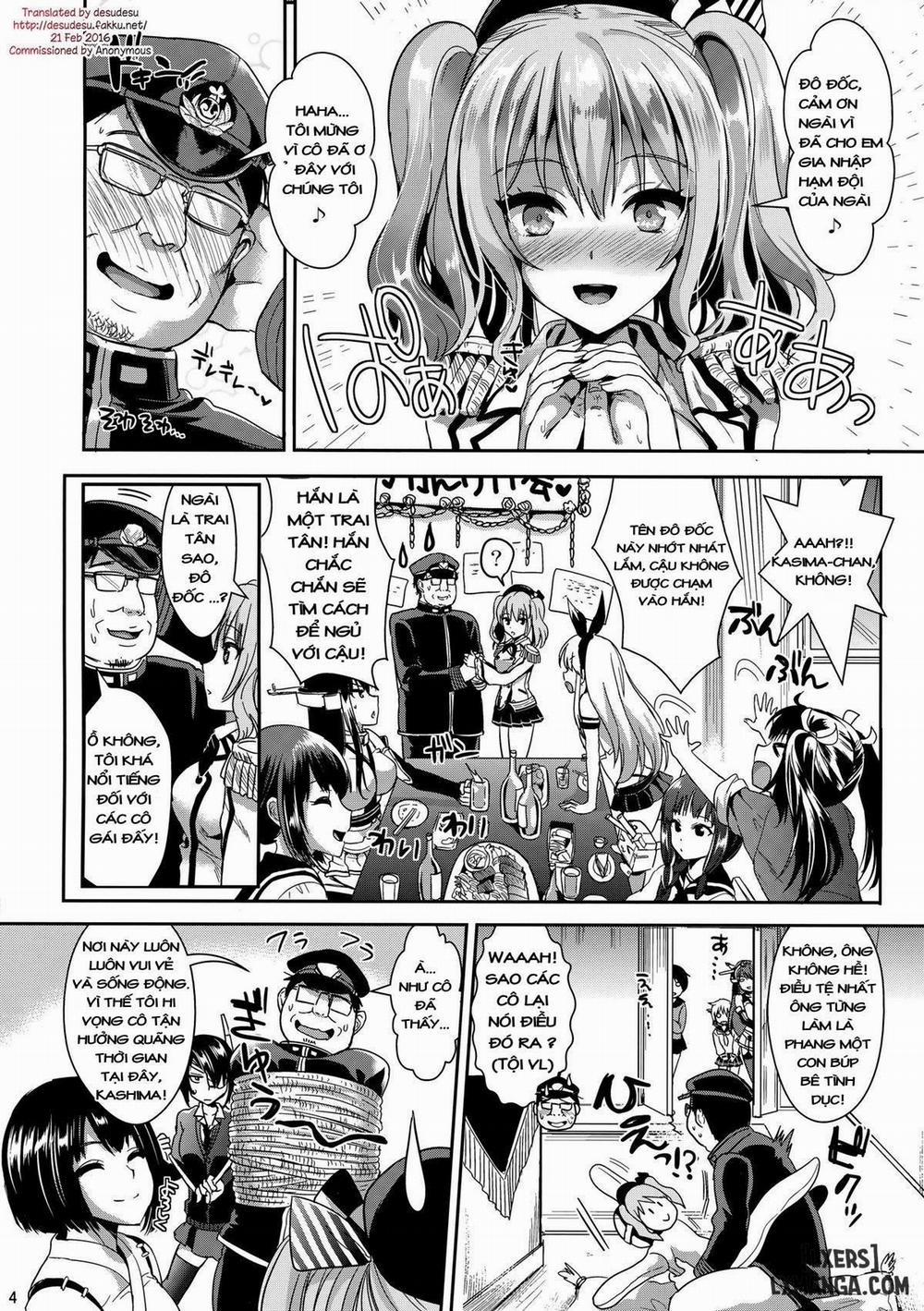 Gohoushi Tantou no Kashima desu Oneshot trang 2