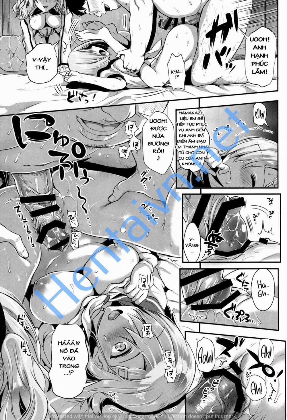 Gohoushi Tantou no Kashima to Hamakaze desu (Kantai Collection) Oneshot trang 11