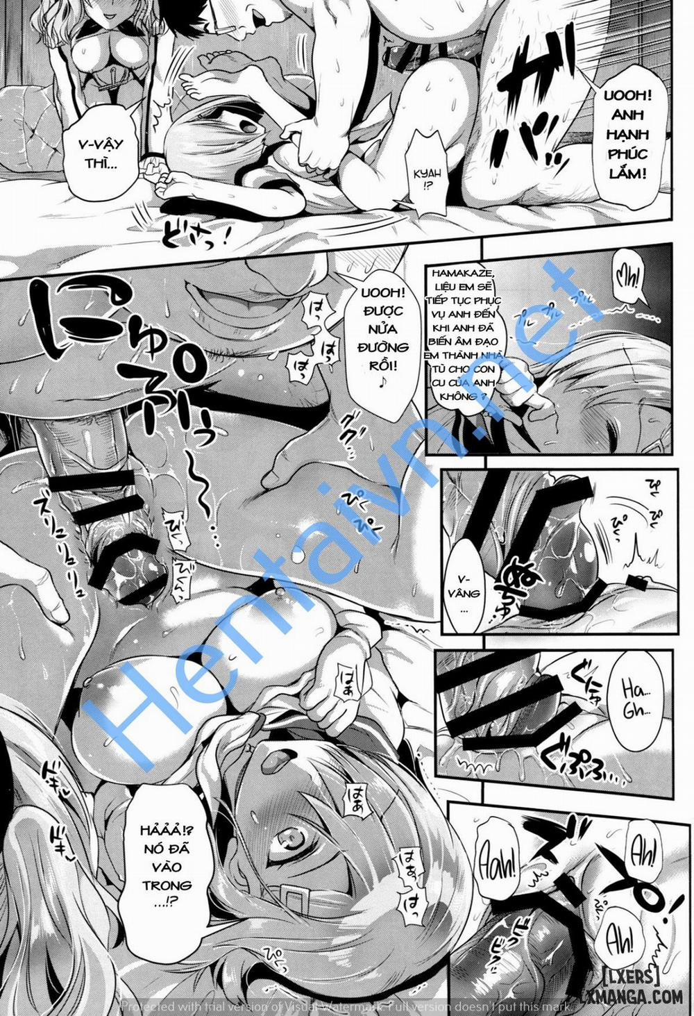 Gohoushi Tantou no Kashima to Hamakaze desu Oneshot trang 11