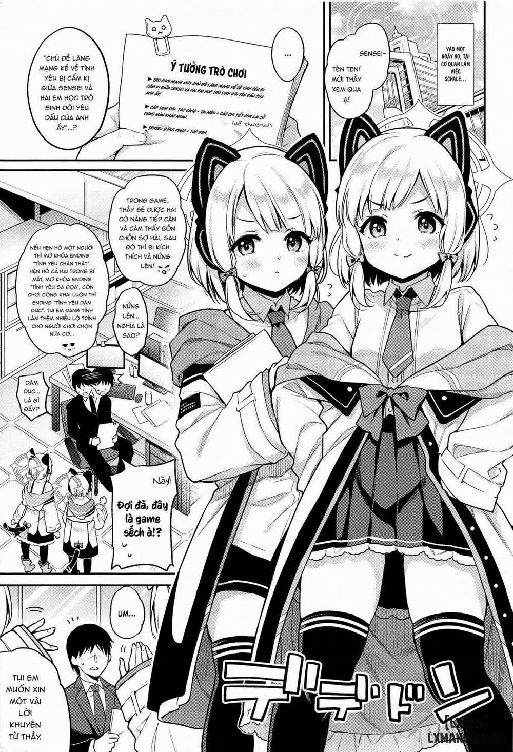 Going For Sensei's Route ONESHOT 1 trang 4