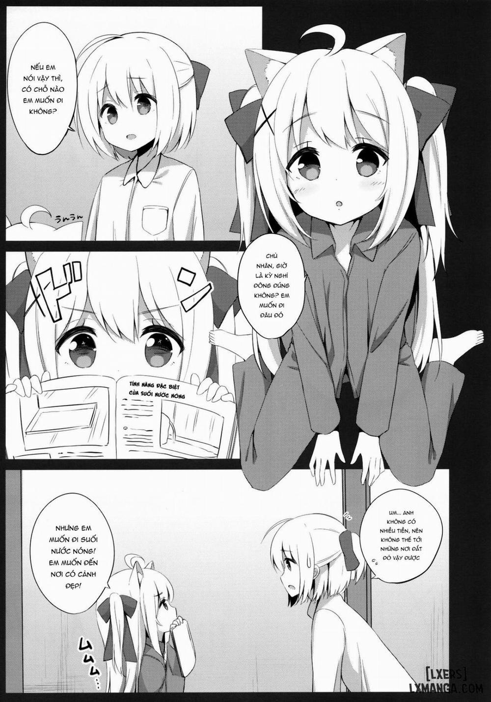 Goshujin-sama to Koneko no Midareta Vacation Oneshot trang 4