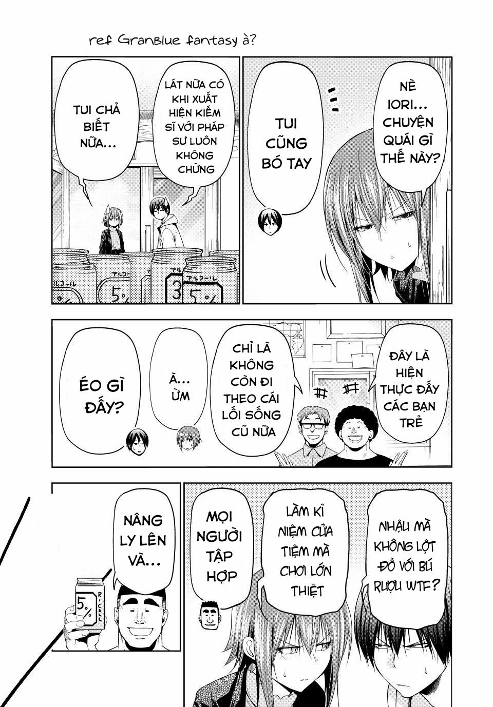 Grand Blue – Cô Gái Thích Lặn 100 trang 14