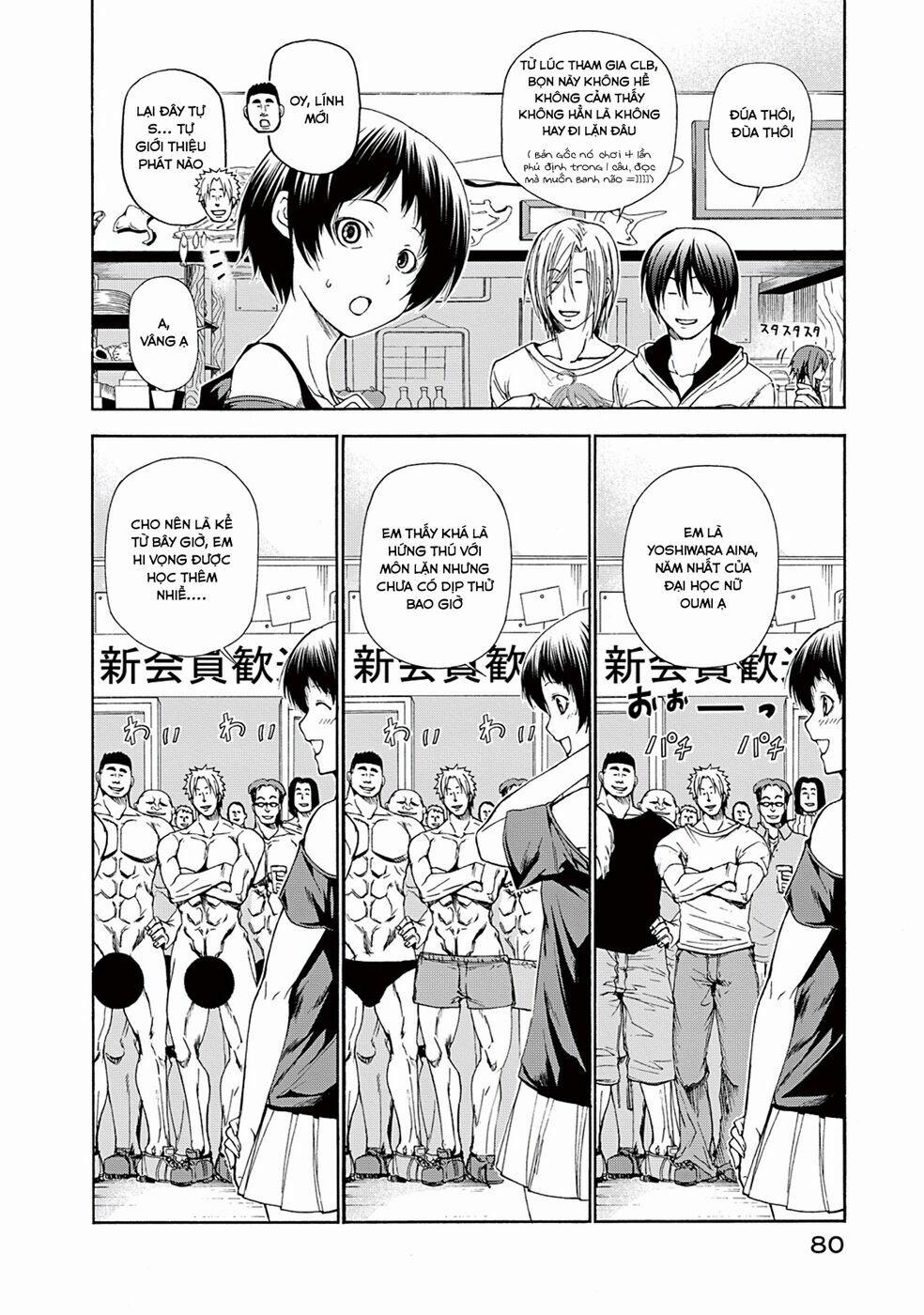 Grand Blue – Cô Gái Thích Lặn 11 trang 5