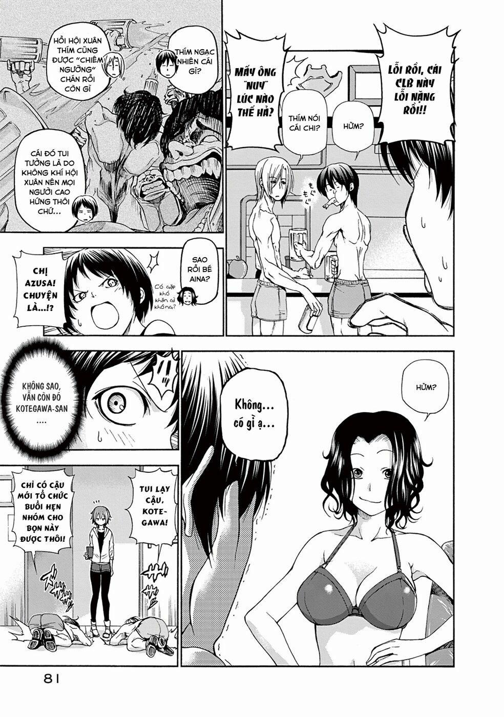 Grand Blue – Cô Gái Thích Lặn 11 trang 6