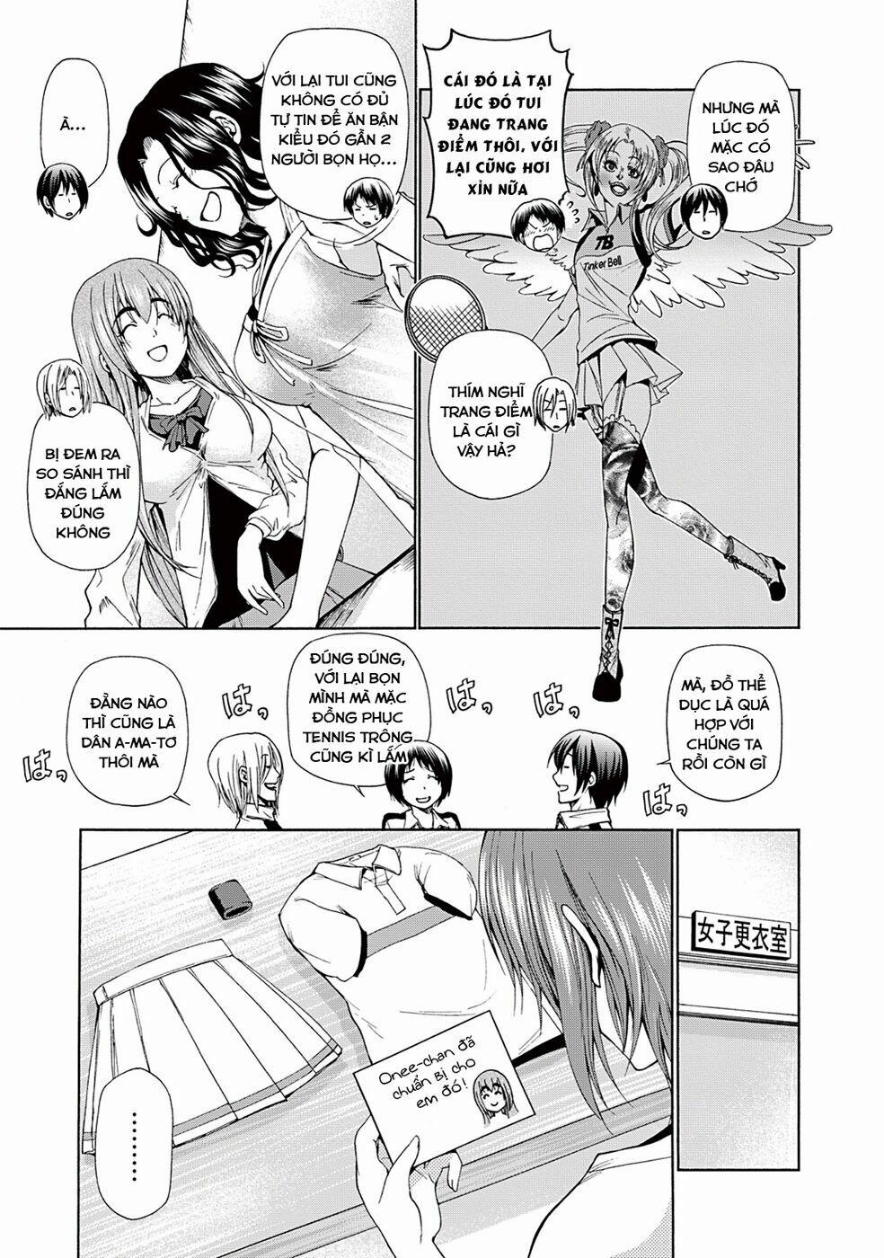 Grand Blue – Cô Gái Thích Lặn 12 trang 11