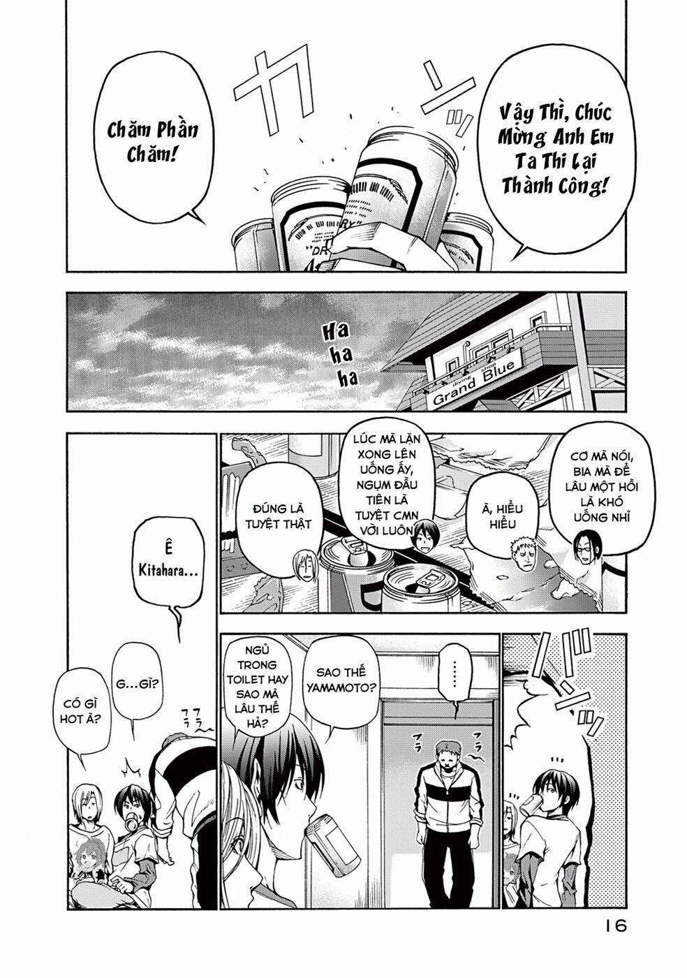Grand Blue – Cô Gái Thích Lặn 13 trang 18