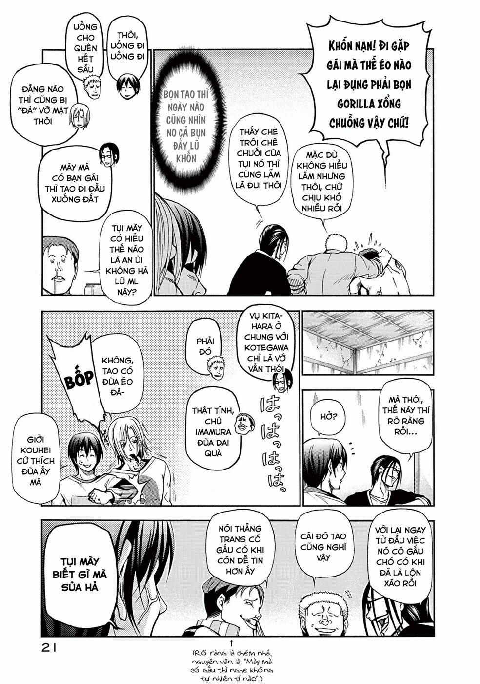 Grand Blue – Cô Gái Thích Lặn 13 trang 23