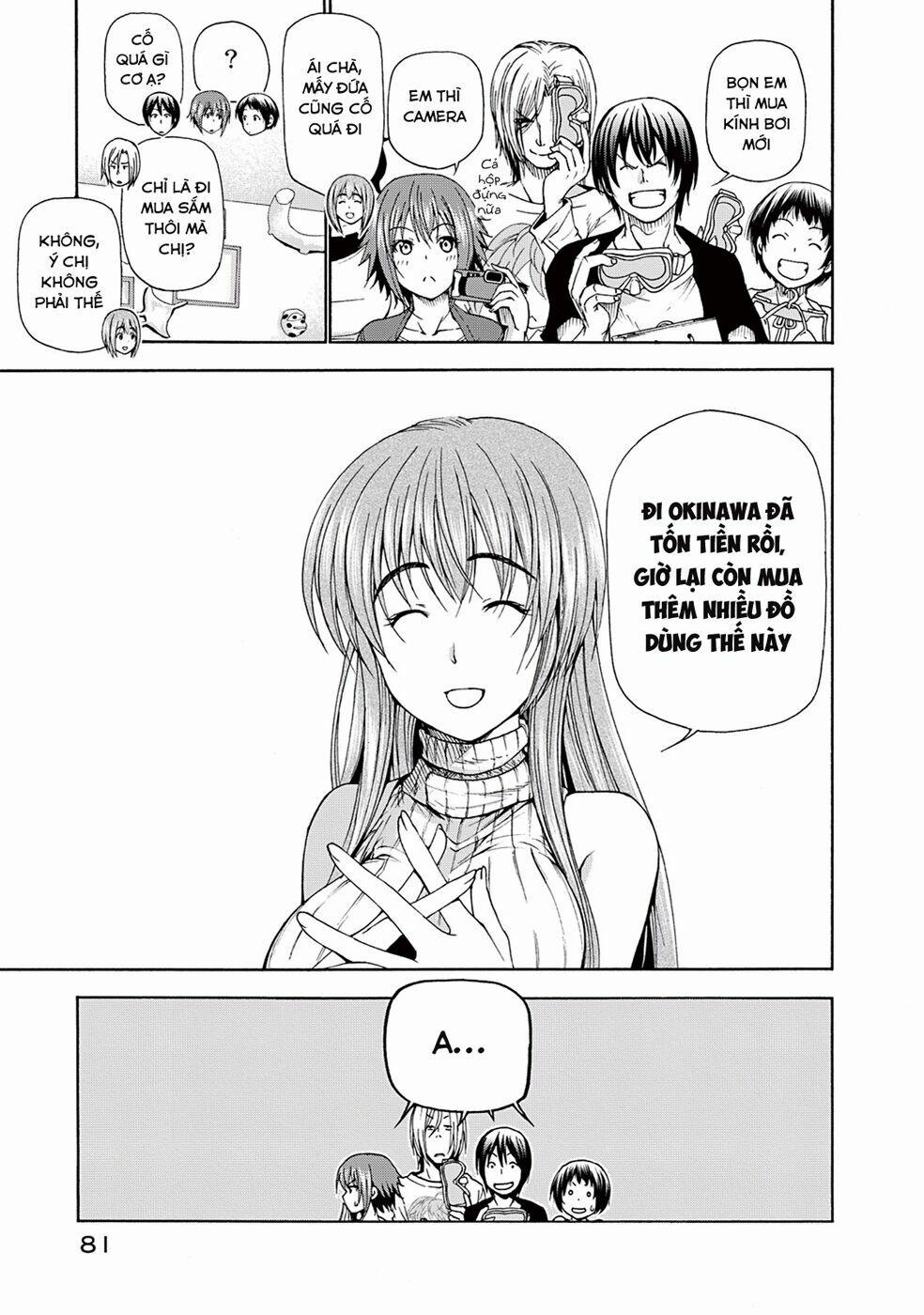 Grand Blue – Cô Gái Thích Lặn 15 trang 26