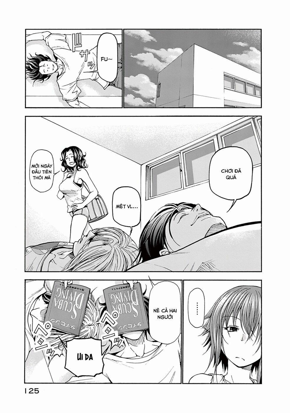 Grand Blue – Cô Gái Thích Lặn 16 trang 38