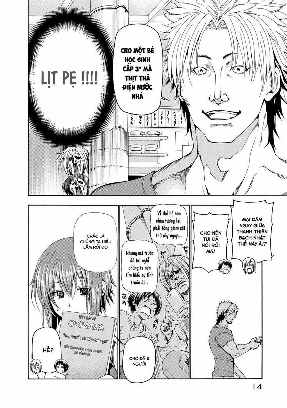 Grand Blue – Cô Gái Thích Lặn 18 trang 11