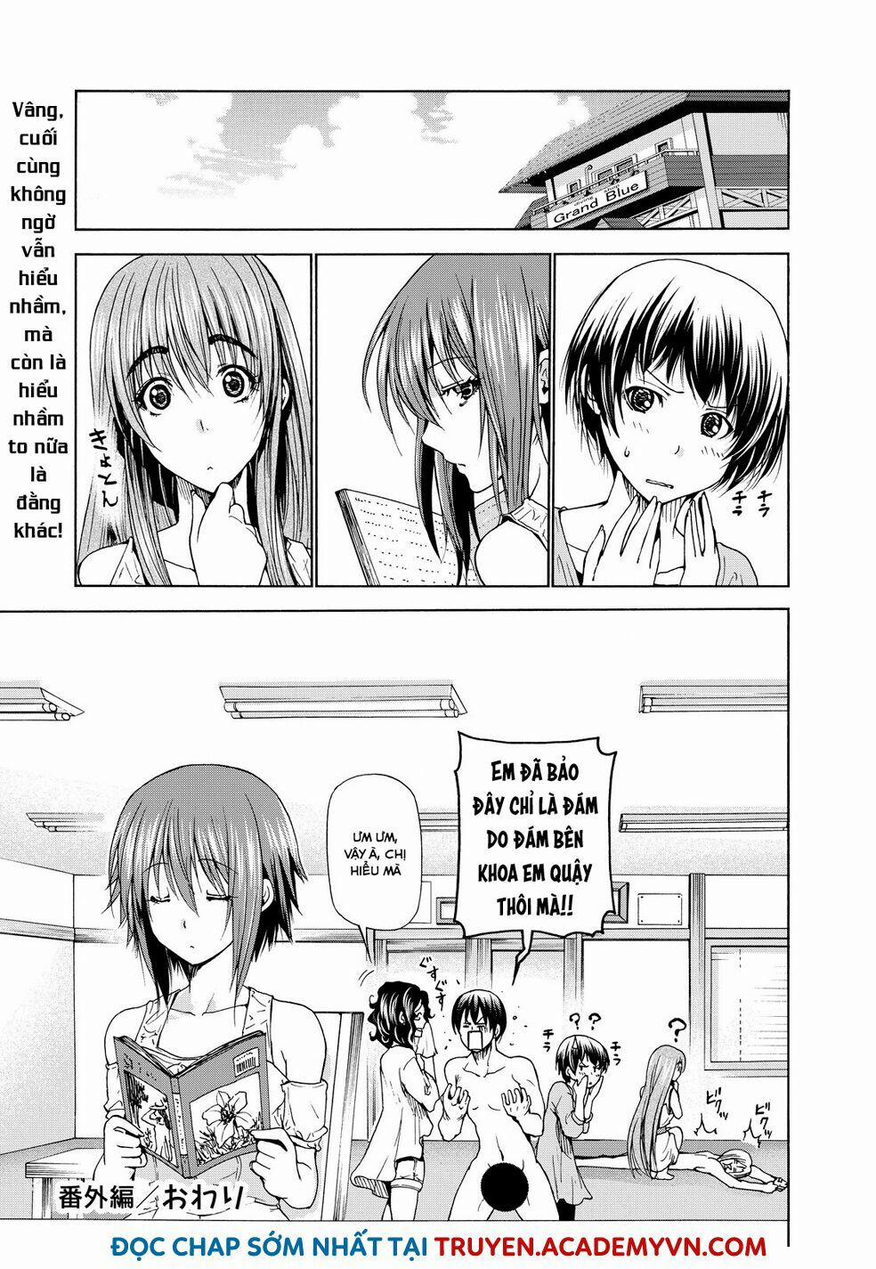 Grand Blue – Cô Gái Thích Lặn 23.5 trang 34