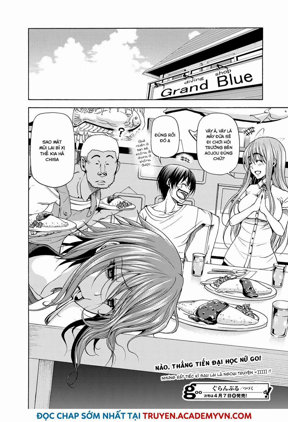Grand Blue – Cô Gái Thích Lặn 23 trang 33