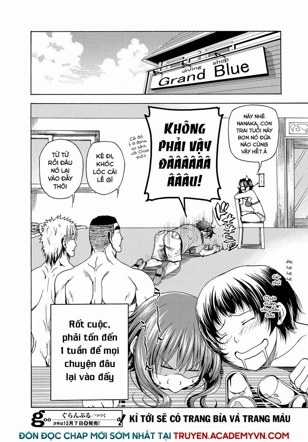 Grand Blue – Cô Gái Thích Lặn 29 trang 33