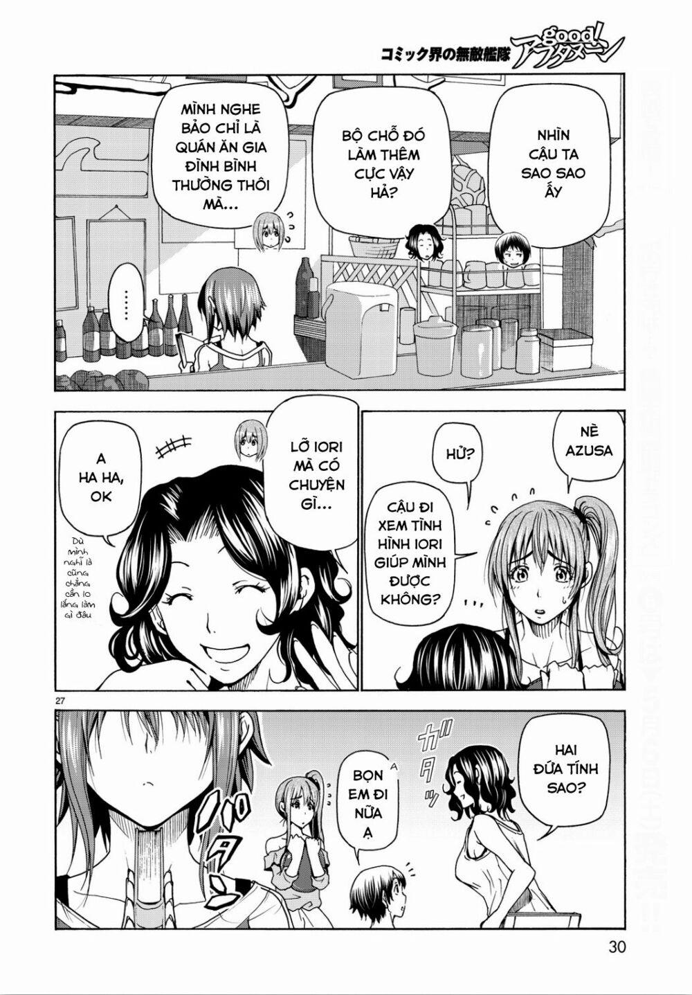 Grand Blue – Cô Gái Thích Lặn 34 trang 30