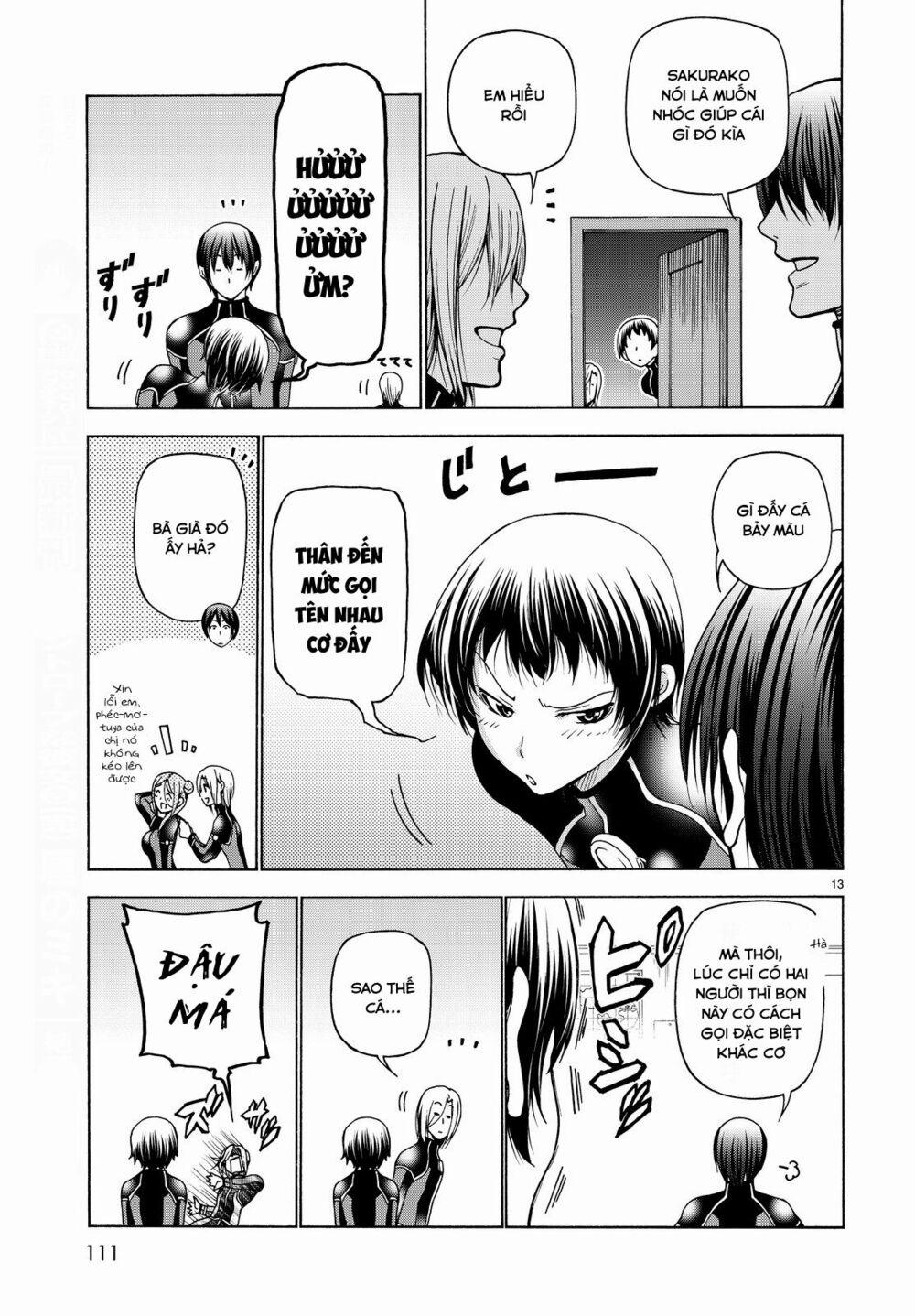 Grand Blue – Cô Gái Thích Lặn 35 trang 14