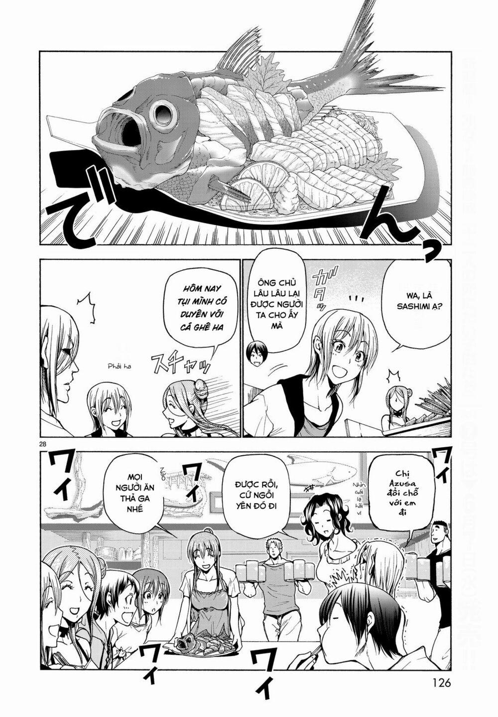 Grand Blue – Cô Gái Thích Lặn 35 trang 29