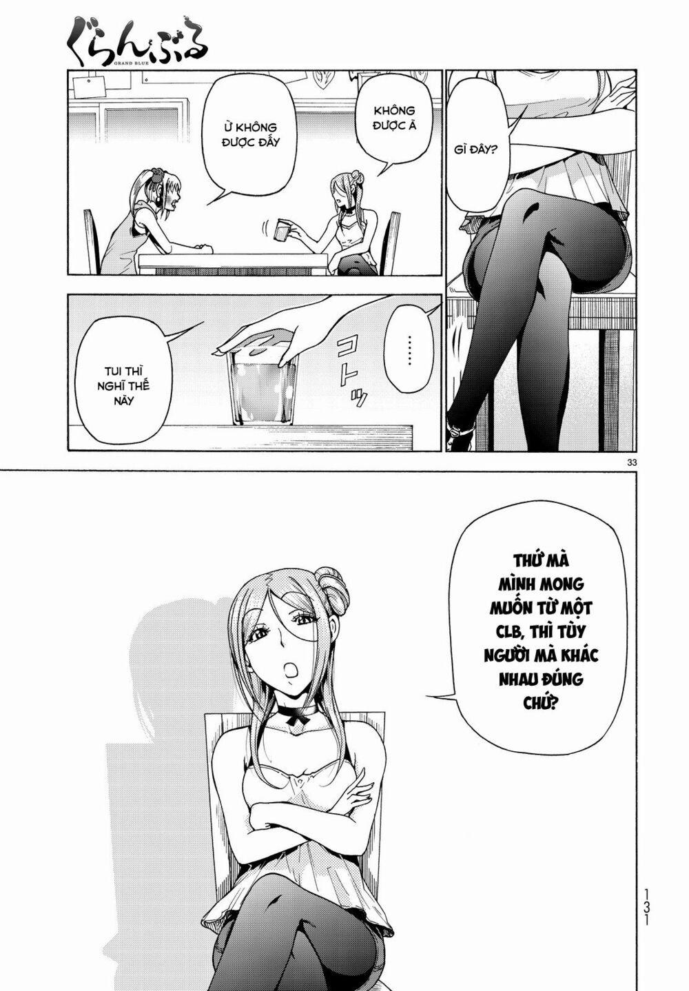 Grand Blue – Cô Gái Thích Lặn 35 trang 34
