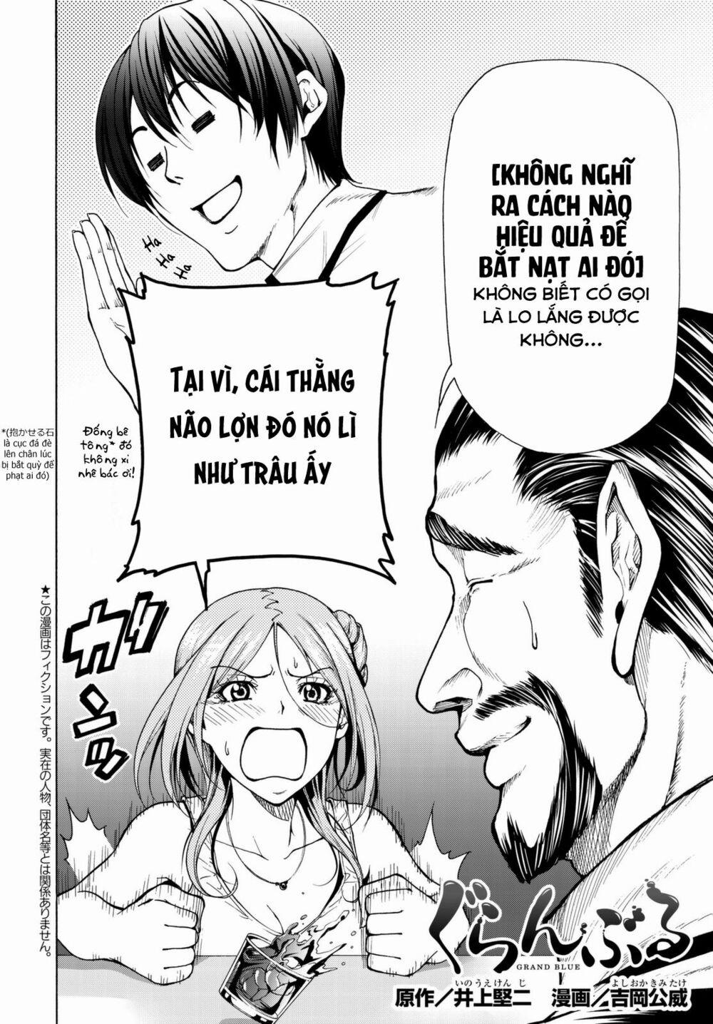 Grand Blue – Cô Gái Thích Lặn 37 trang 3