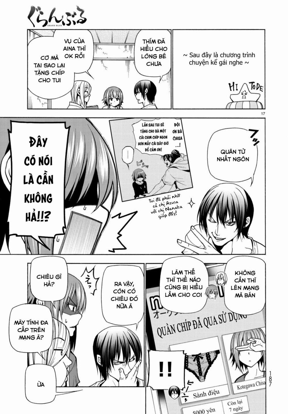 Grand Blue – Cô Gái Thích Lặn 39 trang 18