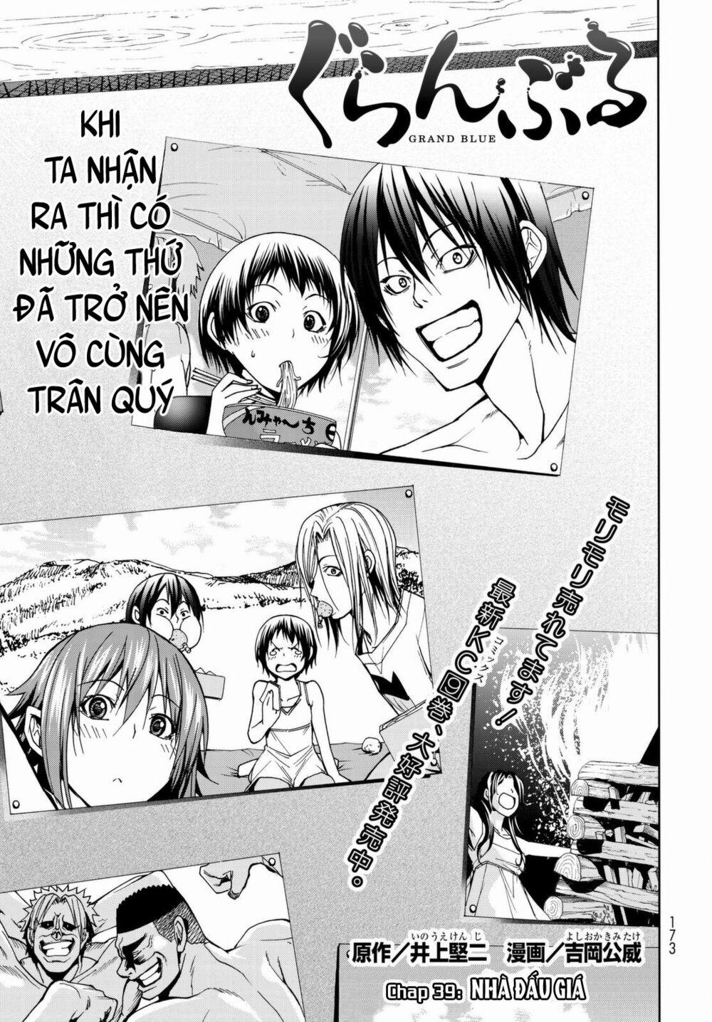 Grand Blue – Cô Gái Thích Lặn 39 trang 4