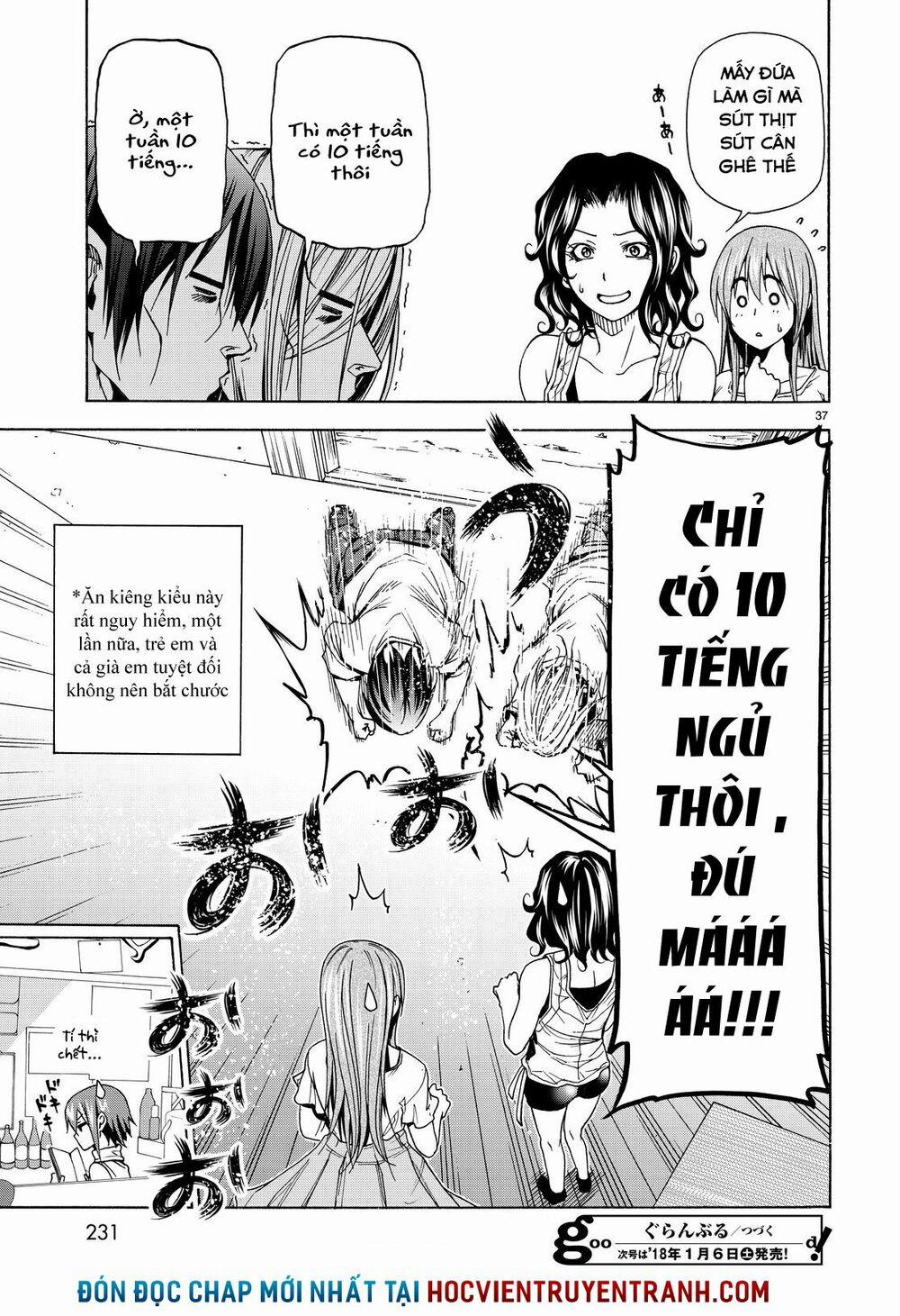 Grand Blue – Cô Gái Thích Lặn 40 trang 38
