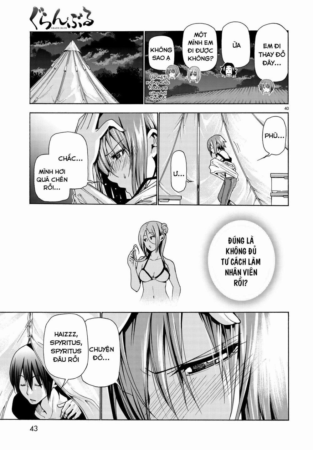 Grand Blue – Cô Gái Thích Lặn 42 trang 43