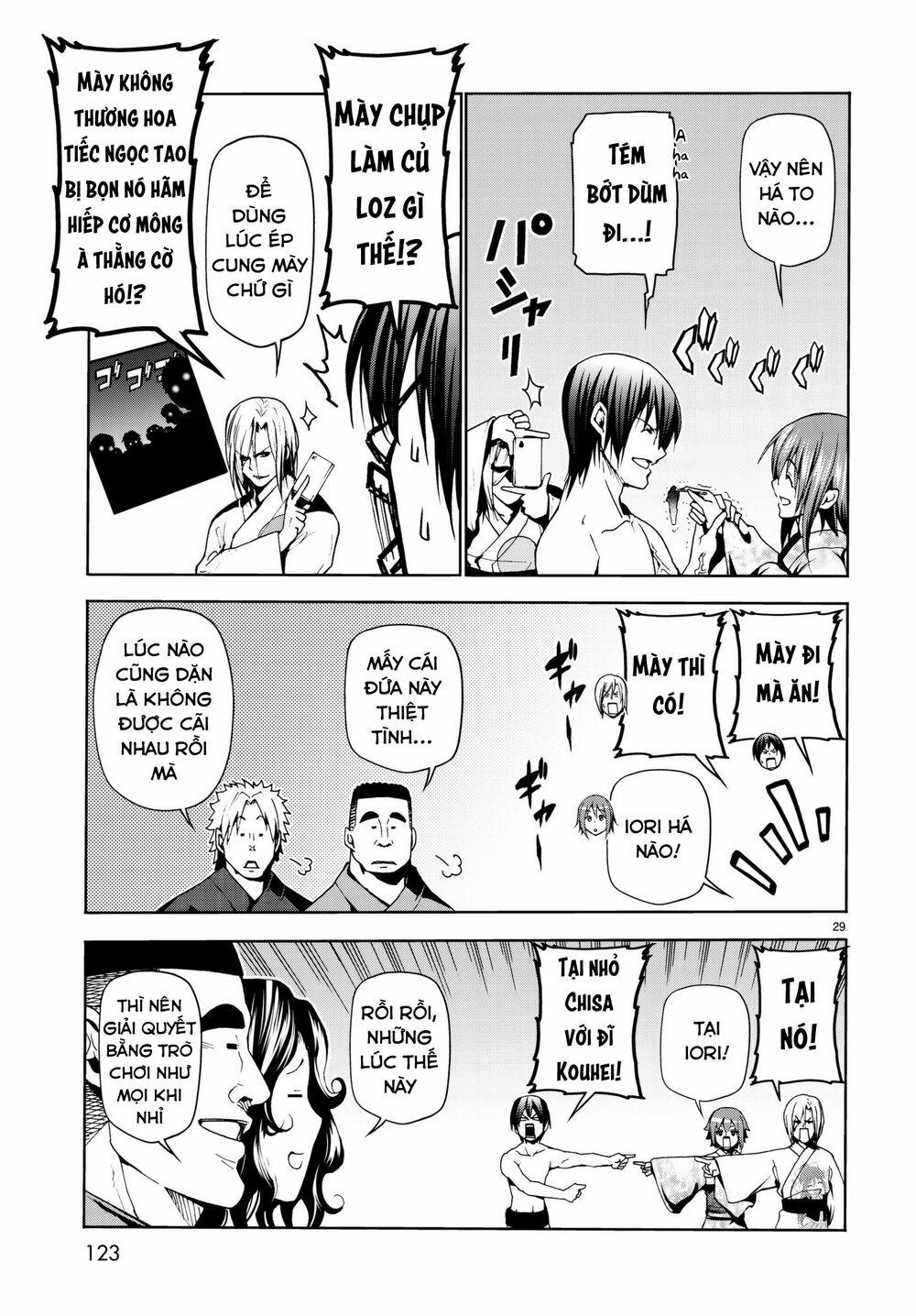 Grand Blue – Cô Gái Thích Lặn 46 trang 32