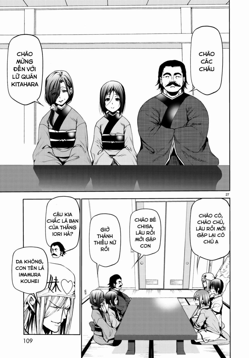 Grand Blue – Cô Gái Thích Lặn 47 trang 27