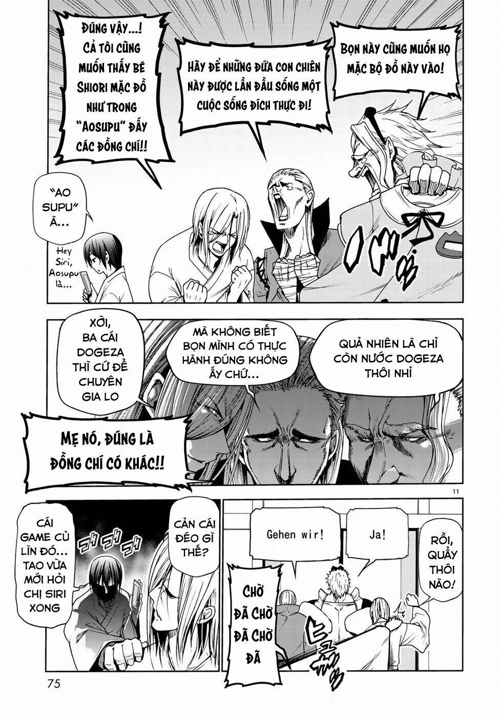 Grand Blue – Cô Gái Thích Lặn 49 trang 12