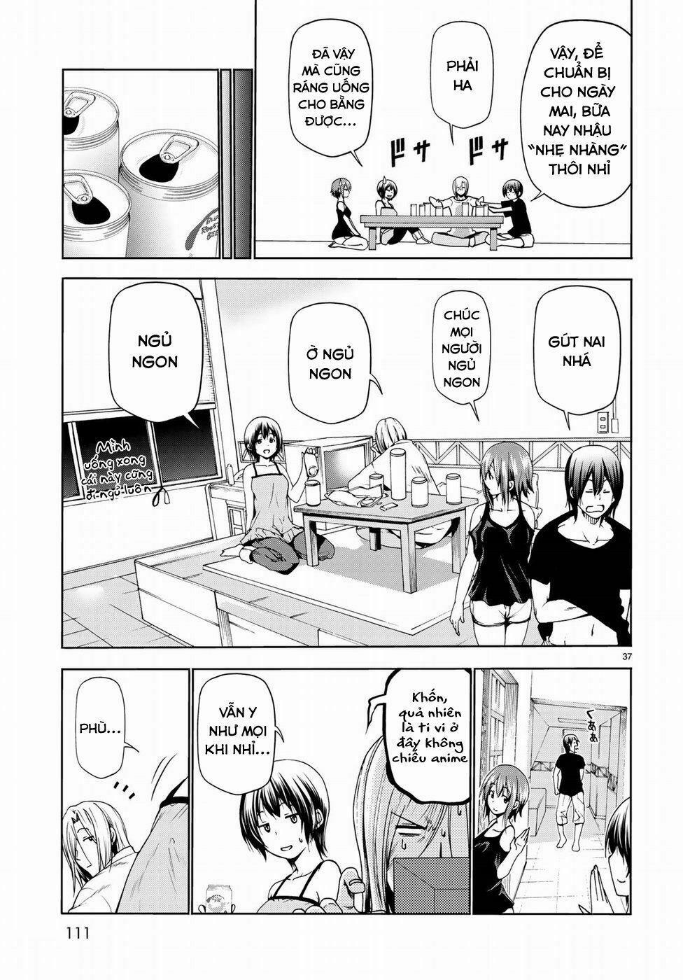 Grand Blue – Cô Gái Thích Lặn 51 trang 35