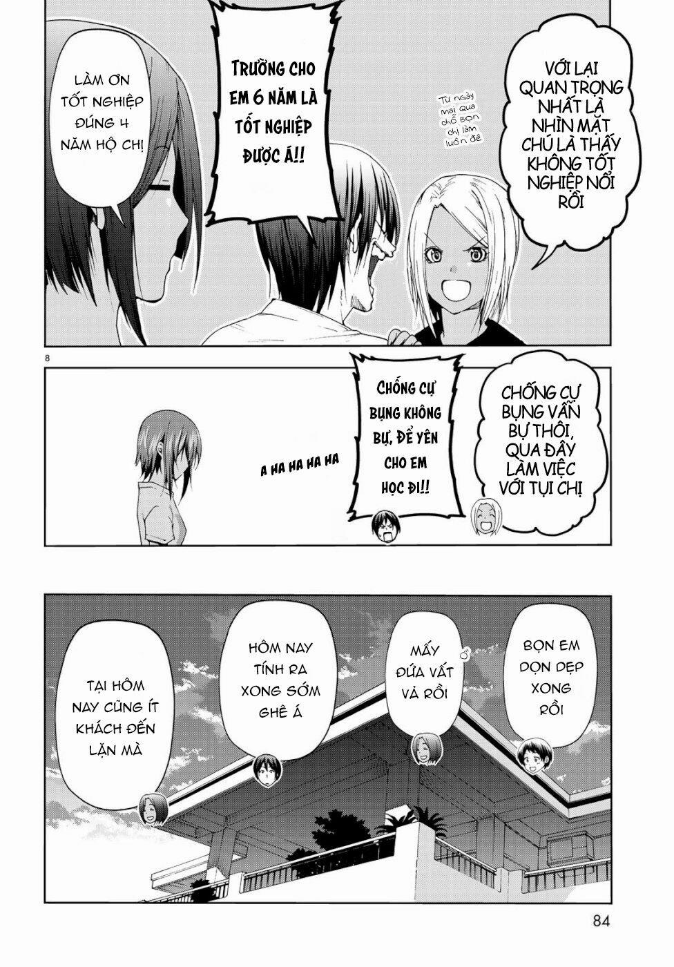 Grand Blue – Cô Gái Thích Lặn 56 trang 8