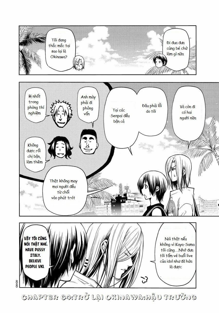 Grand Blue – Cô Gái Thích Lặn 64 trang 1