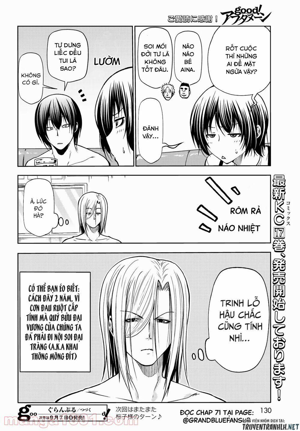 Grand Blue – Cô Gái Thích Lặn 70 trang 42