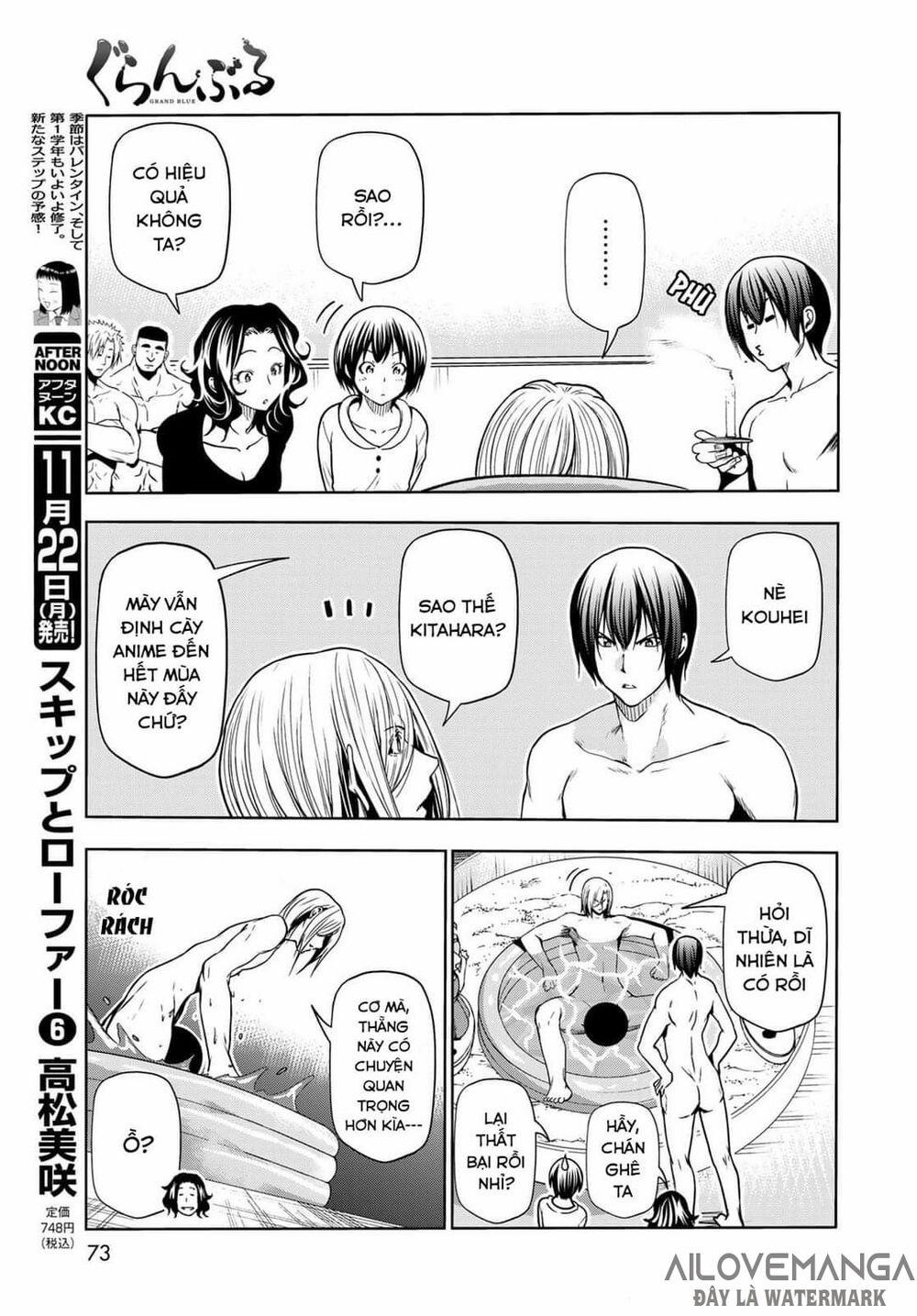 Grand Blue – Cô Gái Thích Lặn 73.2 trang 14