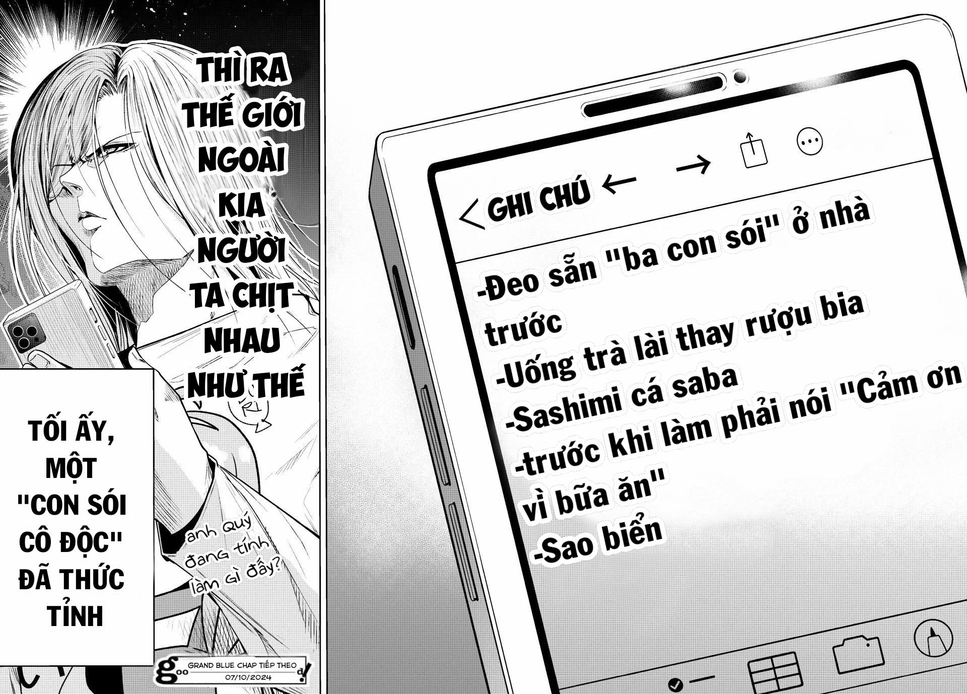 Grand Blue – Cô Gái Thích Lặn 96 trang 35