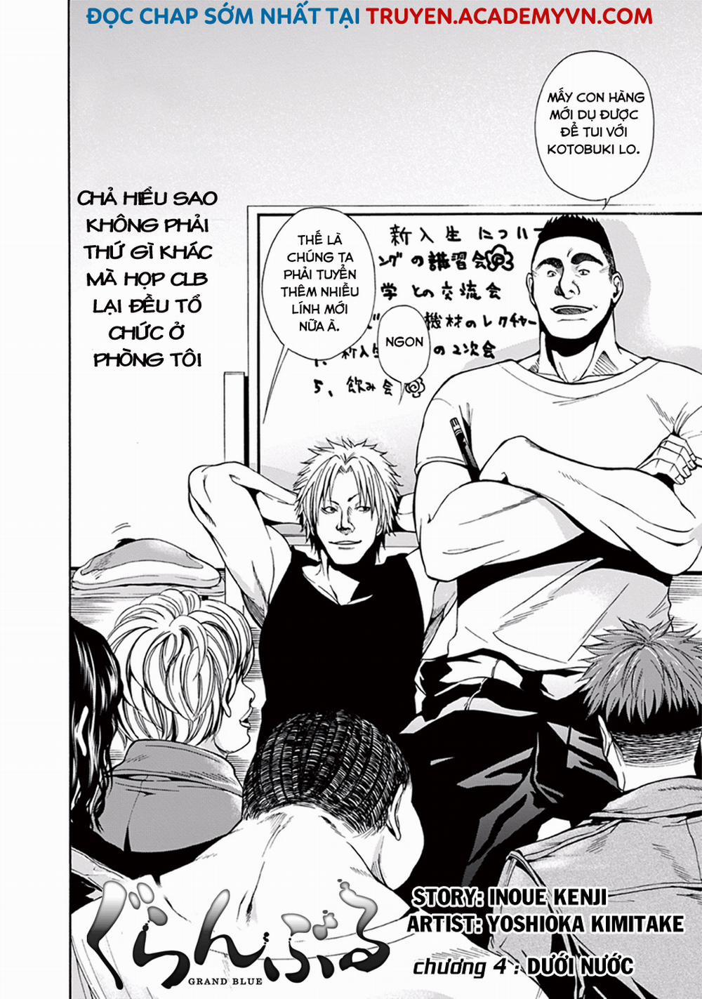 Grand Blue 4 trang 2