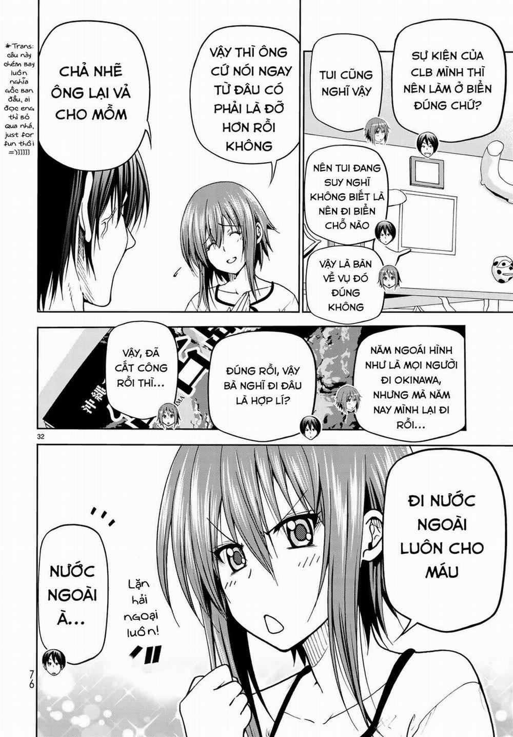 Grand Blue 45 trang 34