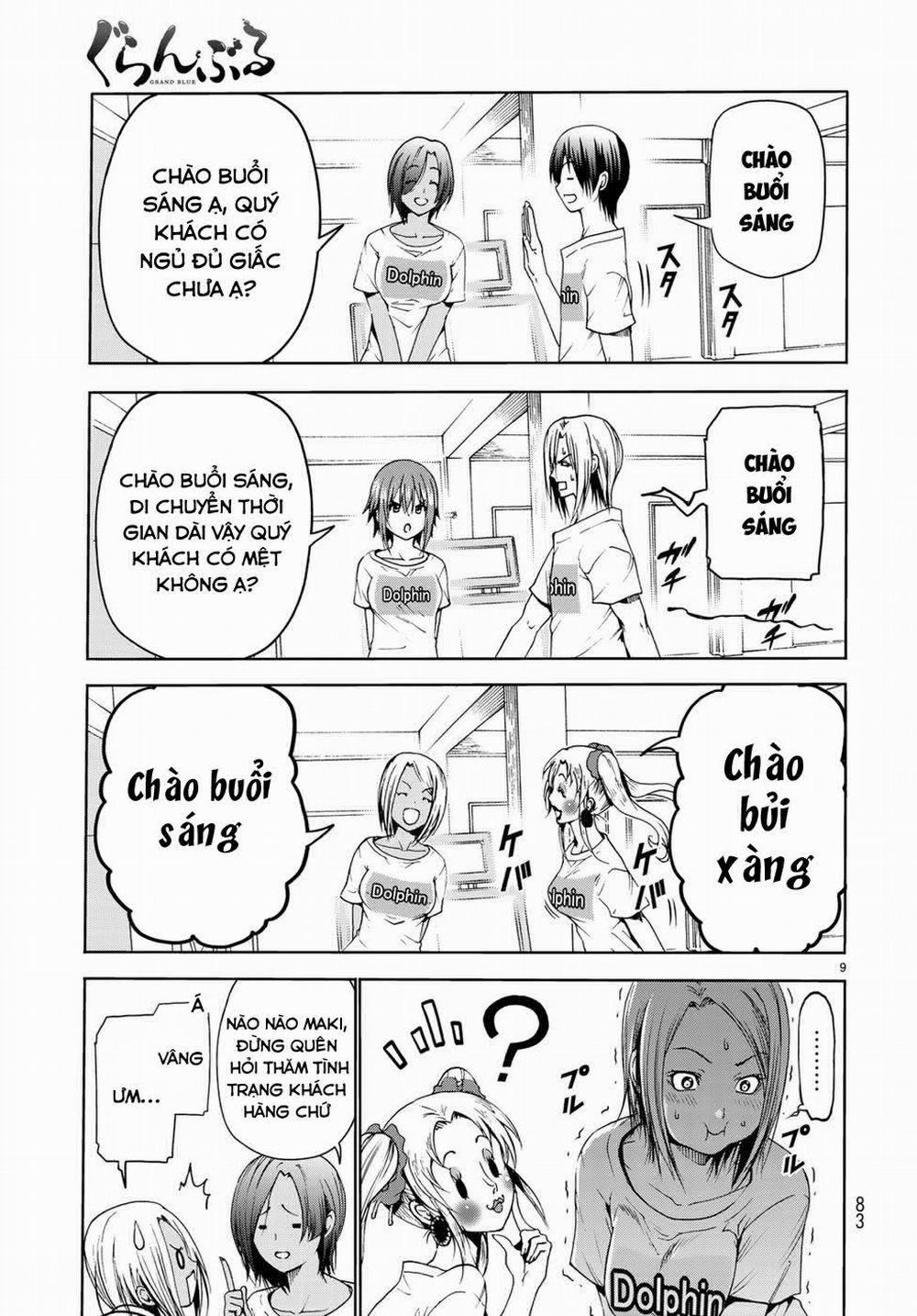 Grand Blue 51 trang 9