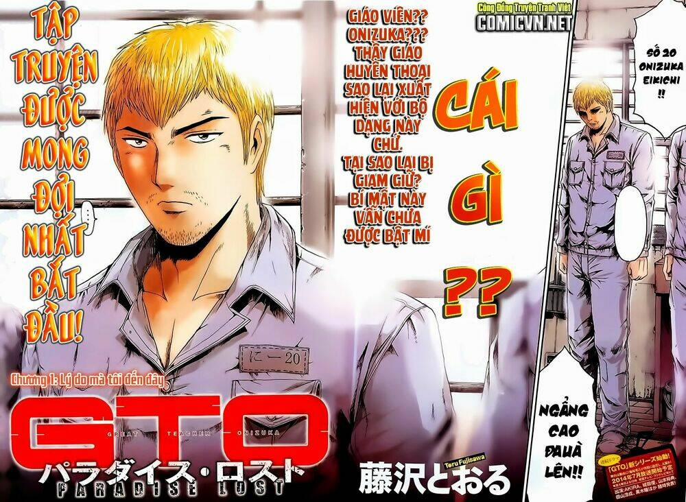 Great Teacher Onizuka : Paradise Lost 1 trang 1