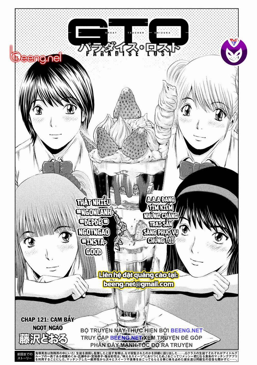 Great Teacher Onizuka : Paradise Lost 121 trang 0