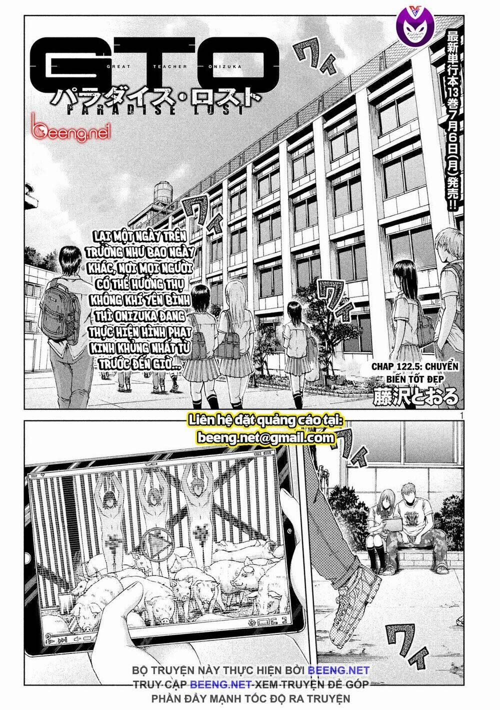 Great Teacher Onizuka : Paradise Lost 122.5 trang 0