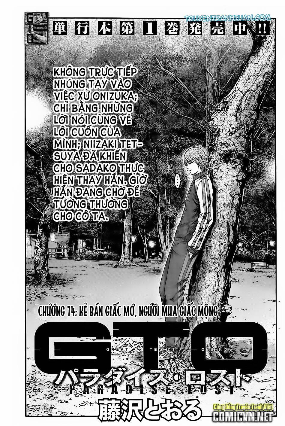 Great Teacher Onizuka : Paradise Lost 14 trang 1
